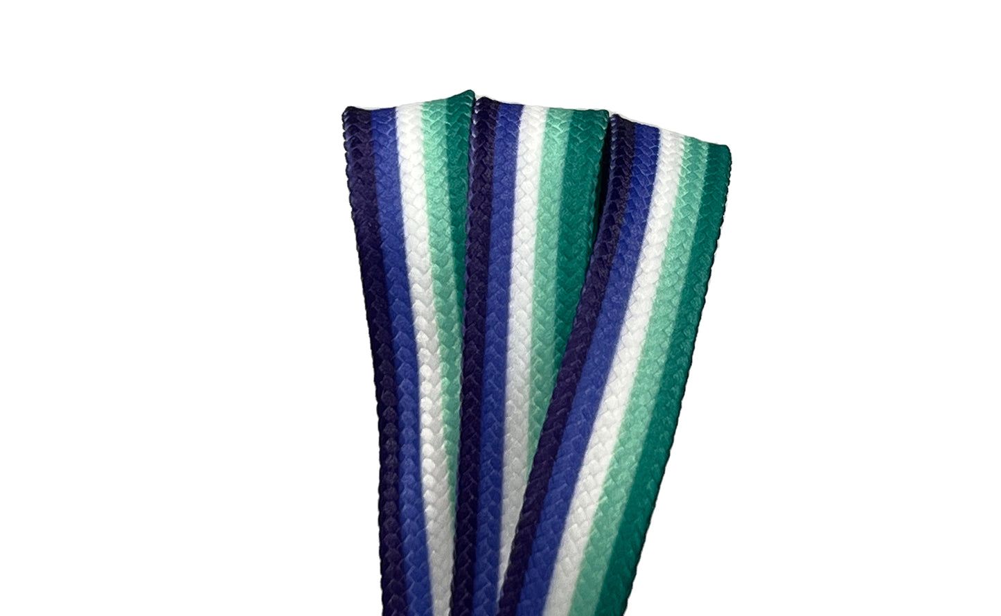 DERBY LACES-MLM STRIPE 72 INCH (183CM)-NARROW 10MM WIDE