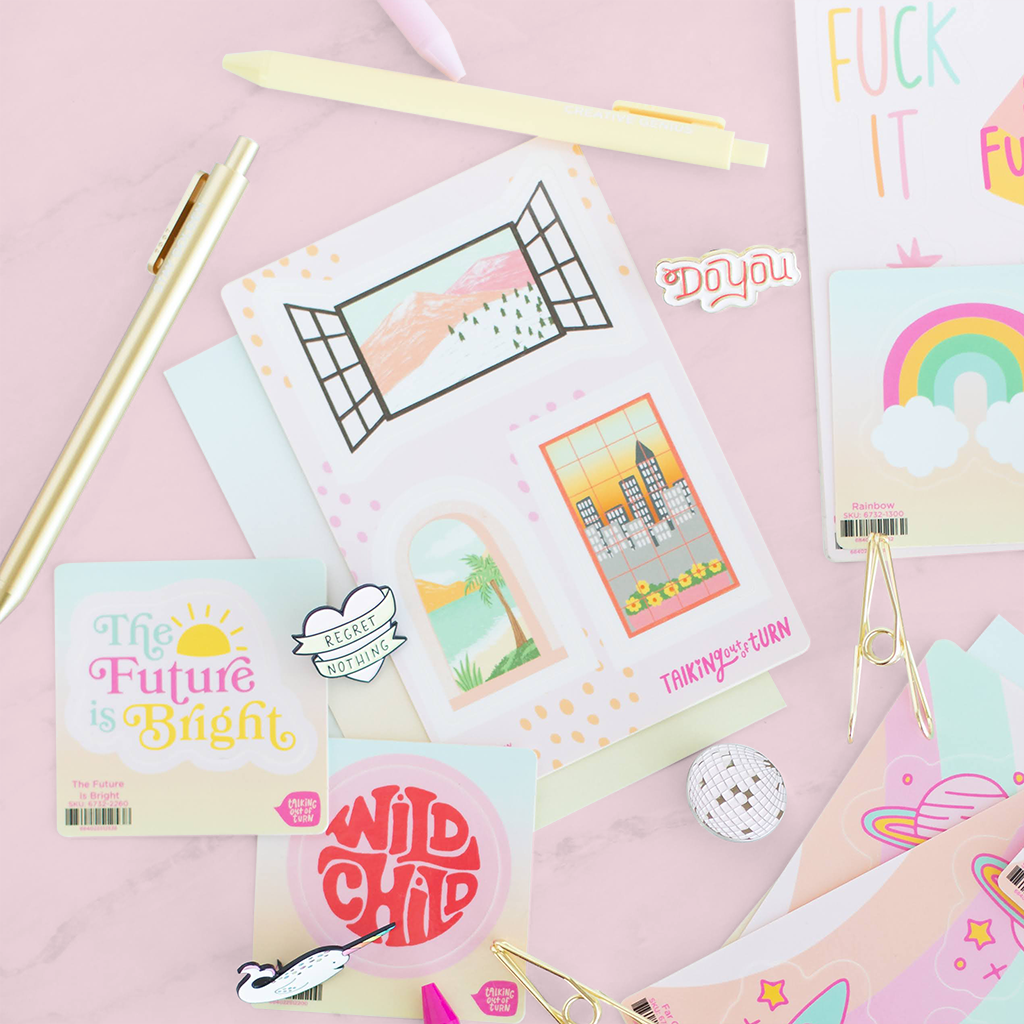 OVER IT AF STICKER SET