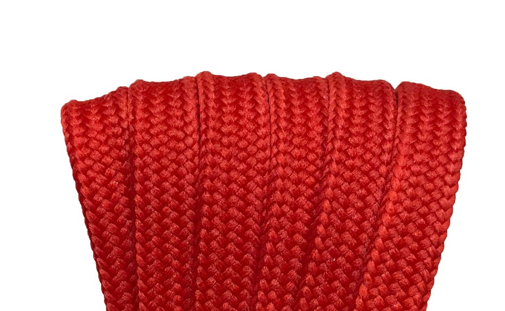 LACES-BURGUNDY  96 INCH (244CM)-10MM WIDE