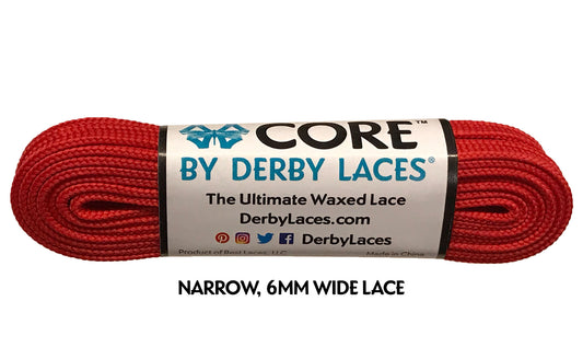 LACES-BURGUNDY  96 INCH (244CM)-10MM WIDE