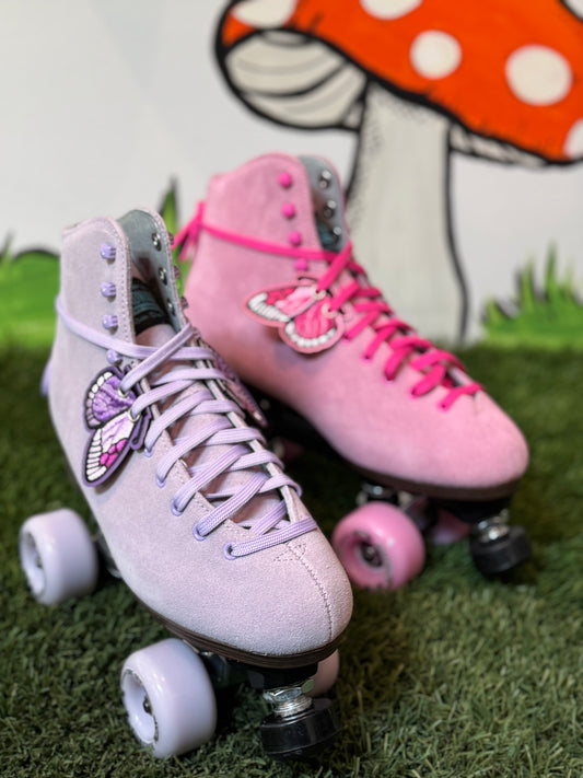 BUTTERFLY SKATE/SHOE PURPLE WINGS (1) PAIR