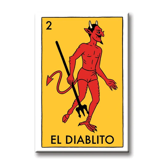 EL DIABLO DIE CUT MAGNET