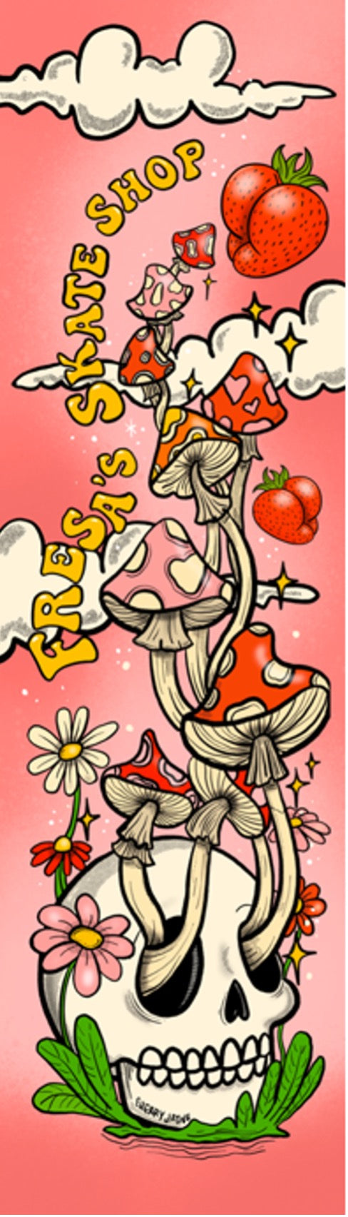 FRESA'S SK8 DECK MUSHROOMS 9.0"