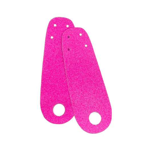 HOT PINK  GLITTER TOE GUARDS (PAIR)