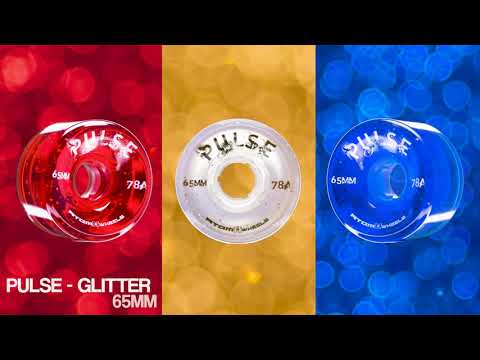 PULSE GLITTER OUTDOOR 78A WHEELS (8-PACK)BLUE