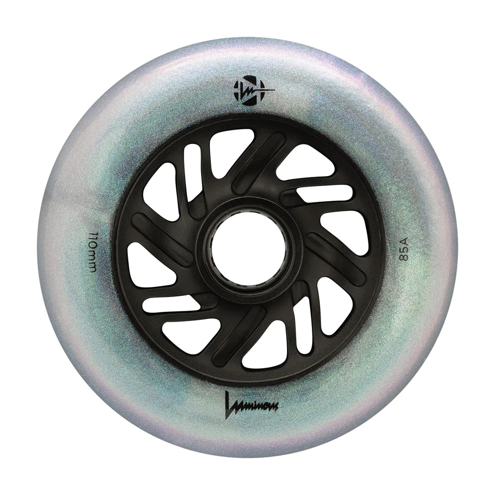 LUMINOUS INLINE LIGHT UP-PINK (110mm- 85A)(6-PACK)WHEELS