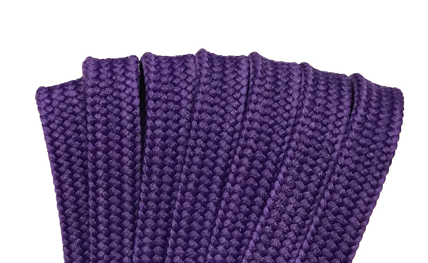 DERBY LACES-PURPLE 96 INCH (244CM)-NARROW 6MM WIDE