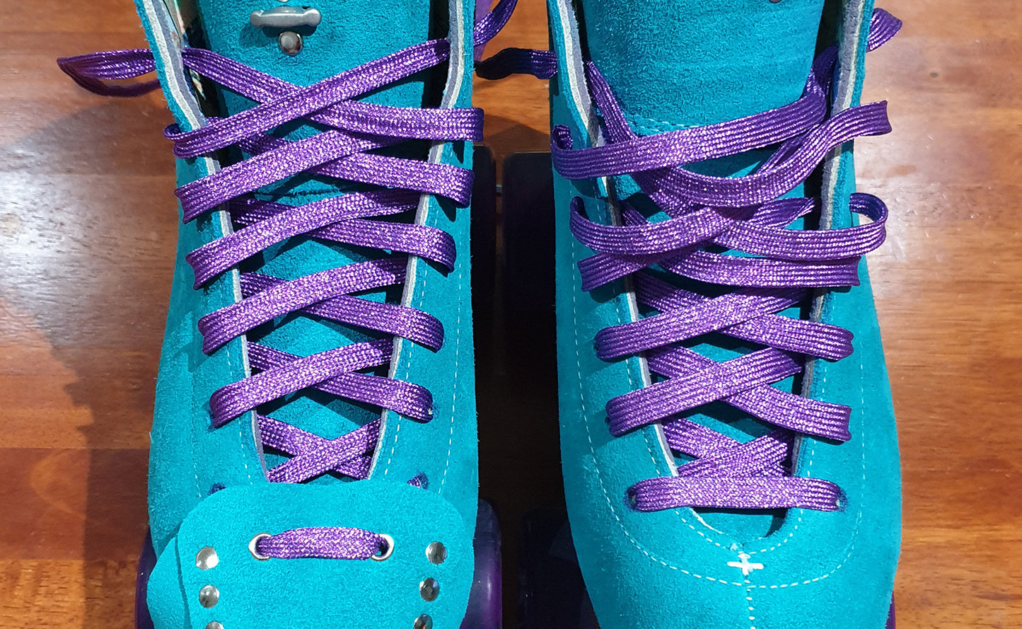 SPARK DERBY LACES-PURPLE 96 INCH (244CM)