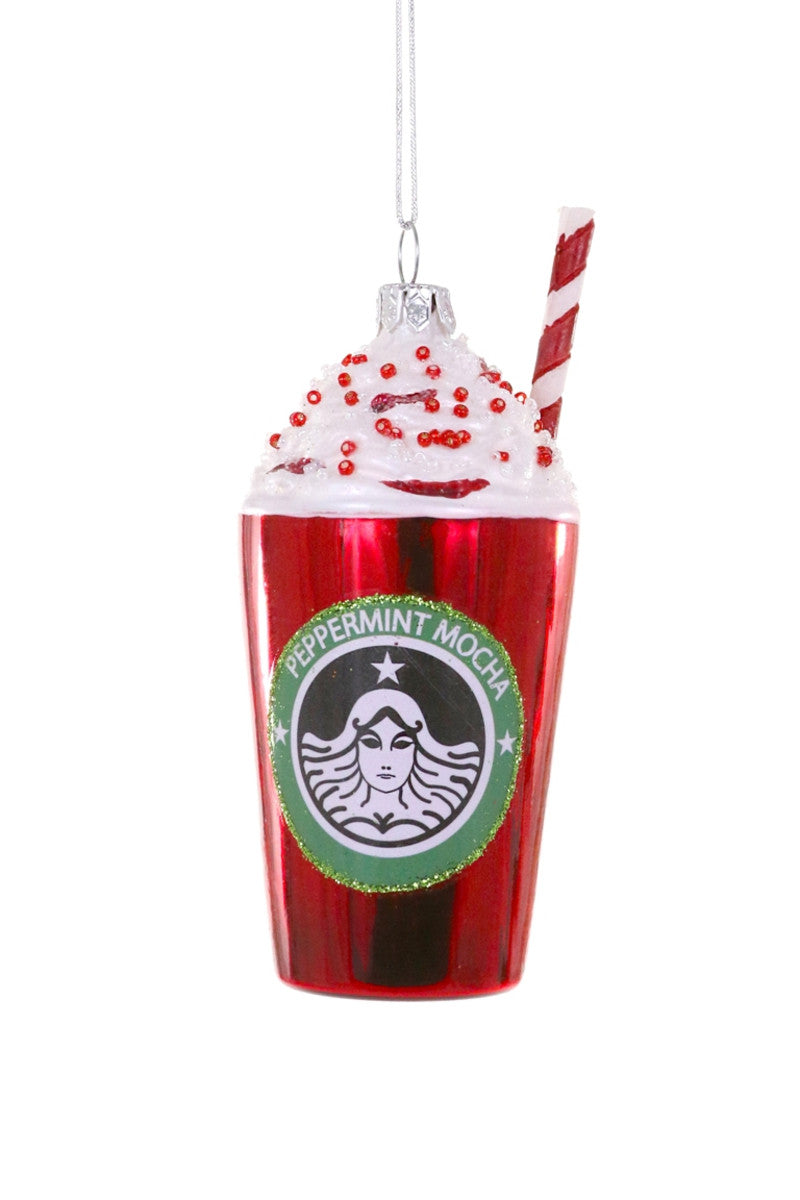 PEPPERMINT MOCHA ORNAMENT