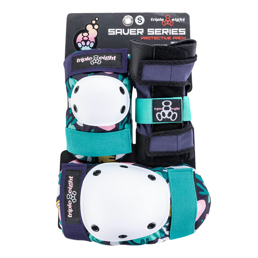 TRIPLE8 SAVER SERIES 3 PACK - FLORAL