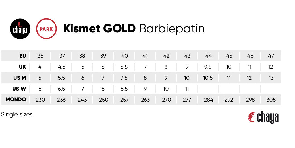 CHAYA KISMET BARBIEPATIN GOLD FINAL SALE