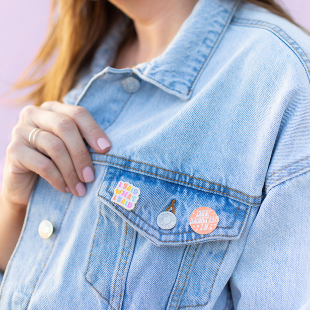 RAINBOW ENAMEL PIN