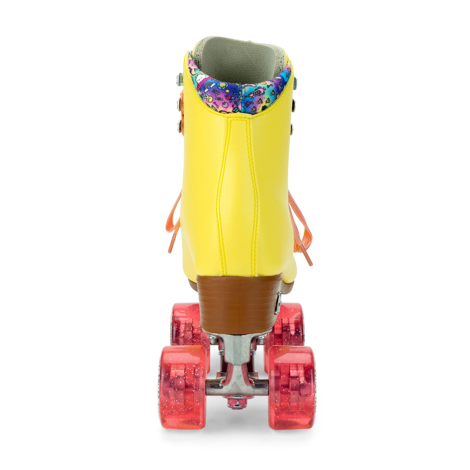 Come to Fresa's Roller Skate shop in Las Vegas and get your Moxi skates Beach Bunny.   These Yellow/Lemon Moxi Skate Beach Bunny are ready for outdoor skating.  Cruise around Las Vegas Art District or come and skate in our indoor skate ramp. Fresa's Roller Skate Shop the one skate shop in Las Vegas.  We build custome shoe roller skate, roller Skate Classes and Roller Blade classes..