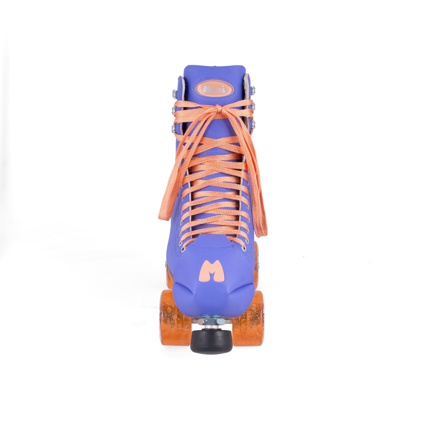 Come to Fresa's Roller Skate shop in Las Vegas and get your Moxi skates Beach Bunny.   These PERIWINKLE/purple Moxi Skate Beach Bunny are ready for outdoor skating.  Cruise around Las Vegas Art District or come and skate in our indoor skate ramp. Fresa's Roller Skate Shop the one skate shop in Las Vegas.  We build custome shoe roller skate, roller Skate Classes and Roller Blade classes.