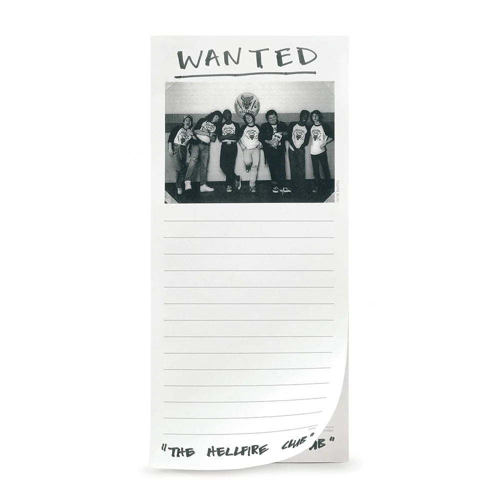 Stranger Things - Hellfire Club Notepad