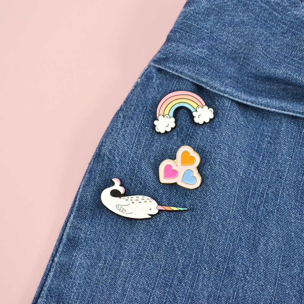RAINBOW ENAMEL PIN